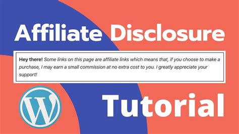 Download Affiliate Disclosure For Crafts